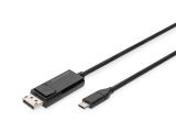  кабели: Digitus USB-C to DisplayPort Bi-Directional Adapter Cable 2m AK-300334-020-S
