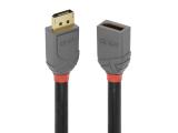 удължители кабели: Lindy DisplayPort 1.4 Extension Cable 1m, Anthra Line