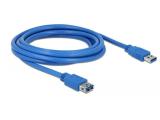 удължители кабели: DeLock USB 3.0 Type-A Extension Cable 3m 82540