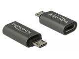 Нови модели и предложения за  адаптери: DeLock USB 2.0 Type-C to Micro-B Adapter 65927