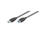Wentronic Cable USB3 A/A M/F 1.80m extension cable кабели USB кабели USB-A Цена и описание.