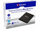 Verbatim External Slimline Blu-ray Writer 43890 снимка №2