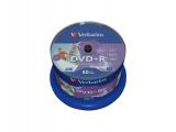 Verbatim DVD+R 4.7GB 50pcs 16x Wide Printable DVD+R Цена и описание.
