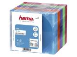 оптични устройства HAMA Slim CD кутийки за дискове 25бр, цветни