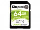 Kingston Canvas Select SDS/64GB 64GB Memory Card SDXC Цена и описание.