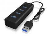 Описание и цена на USB Hub RaidSonic    ICY BOX IB-HUB1409-U3 4 port USB 3.0 hub