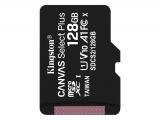 Описание и цена на Memory Card Kingston 128GB Canvas Select Plus microSD Card C10 UHS-I