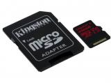 Kingston Canvas React Class 10 UHS-I U3 SDCR/256GB 256GB Memory Card microSDXC Цена и описание.