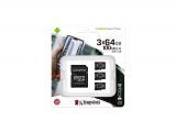 Флашка ( флаш памет ) Kingston Canvas Select Plus microSD Card with Android A1 Performance Class SDCS2/64GB-3P1A