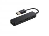 Hama 12324 хъб USB 2.0 Slim, 4 x  USB-A, Bus-Powered  USB Hub USB 2.0 Цена и описание.