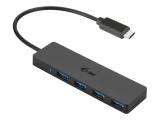 i-tec USB-C Slim Passive Hub - 4 ports    USB Hub USB-C 3.0 Цена и описание.