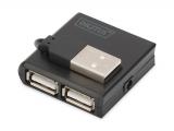 Флашка ( флаш памет ) Digitus USB 2.0 High-Speed Hub 4-Port