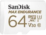 Описание и цена на Memory Card SanDisk 64GB MAX Endurance microSDXC Card C10, U3, V30, 4K UHD with Adapter