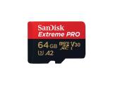 SanDisk Extreme PRO microSDXC UHS-I Class 10 U3, A2, V30 64GB Memory Card microSDXC Цена и описание.