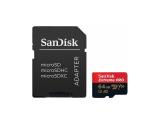 Флашка ( флаш памет ) SanDisk Extreme PRO microSDXC UHS-I Class 10 U3, A2, V30, SD Adapter, RescuePRO Deluxe