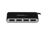 StarTech 4-Port Portable USB 2.0 Hub with Built-in Cable  снимка №2
