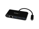 Флашка ( флаш памет ) StarTech USB-C to Ethernet Adapter with 3-Port USB 3.0 Hub and Power Delivery