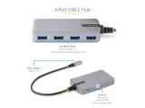 StarTech 4-Port USB-C Hub - 5Gbps - Bus Powered - USB C to 4x USB-A Hub  снимка №3