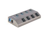 Флашка ( флаш памет ) StarTech 4-Port Self-Powered USB-C Hub with Individual On/Off Switches