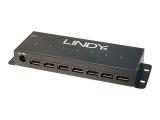 Lindy Industrial USB 2.0 Hub - hub - 7 ports  снимка №2