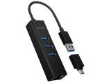 Описание и цена на USB Hub RaidSonic  ICY BOX 3-Port USB 3.0 Type-A & Type-C Hub