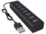 Флашка ( флаш памет ) RaidSonic 7-port USB 3.0 Type-A Hub