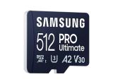 Samsung PRO Ultimate, microSDXC, UHS-I Class 10, U3, Адаптер, USB четец 512GB снимка №2