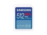 Samsung PRO Plus, SD Card, UHS-I, U3, V30, USB Четец, Бяла 512GB снимка №3