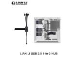 Lian-Li USB Хъб PW-U2TPAB USB 2.0 1-към-3 Hub - Черно  снимка №4