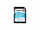 Kingston Canvas Go Class 10 UHS-I U3 512GB Memory Card SDXC Цена и описание.