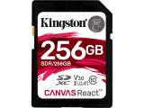 Kingston Canvas React Class 10 UHS-I U3 SDR/256GB 256GB Memory Card SDXC Цена и описание.