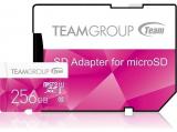 Team Group Color Card I pink microSDXC UHS-I Class 10 256GB Memory Card microSDXC Цена и описание.