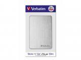 Verbatim Store n Go ALU Slim Silver твърд диск външен снимка №2 Verbatim Store n Go ALU Slim Silver твърд диск външен снимка №2