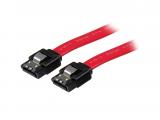 Описание и цена на кабел  StarTech 18in Latching SATA Cable, SATA hard drive cable, with latching SATA connectors