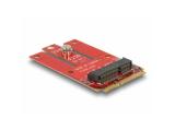 DeLock Adapter Mini PCIe > M.2 Key E slot аксесоари преходник/адаптер за монтаж  PCI-E Цена и описание.