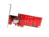 StarTech 2x M.2 NGFF SSD RAID Controller Card plus 2x SATA III Ports - PCIe аксесоари преходник/адаптер за монтаж снимка №2