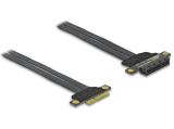 Нов продукт в секция HDD преходник/адаптер за монтаж  DeLock Riser card, PCI Express x4 към x4, 30 см