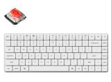 Описание и цена на клавиатура за компютър Keychron K3 Pro White QMK/VIA Gateron Low Profile Red Switch, RGB Backlight 