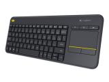 Logitech Wireless Touch Keyboard K400 Plus 920-007161 USB безжична  мултимедийна  Цена и описание.
