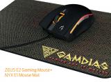 Gamdias Hermes E1A Combo (Mem-chanical keyboard + Mouse + Pad) USB мултимедийна  комплект с мишка  снимка №6
