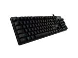 Описание и цена на клавиатура за компютър Logitech G512 Carbon LightSync RGB Mechanical Gaming Keyboard with GX Red switches US 