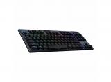 Logitech Gaming Mechanical keyboard G915 TKL Black Lightsync RGB, GL Linear switch USB безжична  мултимедийна  снимка №3