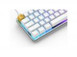Glorious Gaming Mechanical keyboard White Ice GMMK RGB Compact USB мултимедийна  снимка №3