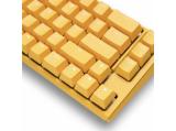 Ducky Mechanical Keyboard One 3 Yellow SF 65%, Cherry MX Clear USB мултимедийна  снимка №4