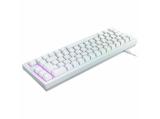 Xtrfy Mechanical Keyboard K5 Transperant White, 65% Hotswap RGB UK Layout Kailh Red USB мултимедийна  снимка №4