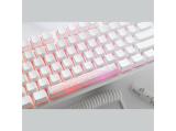 Ducky Mechanical Keyboard One 3 Pure White Full Size Hotswap Cherry MX Blue, RGB, PBT Keycaps USB мултимедийна  снимка №2