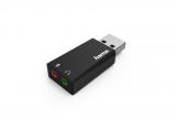 Hama 51660 2.0 Stereo, USB 2.0, черен външни звукови карти USB Цена и описание.