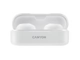 Canyon TWS-1 Bluetooth headset CNE-CBTHS1W безжични (in-ear) слушалки с микрофон Bluetooth Цена и описание.