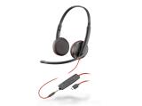 Описание и цена на жични Plantronics Poly BLACKWIRE C3225 стерео слушалки 