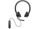 Dell Pro Stereo Headset WH3022 жични слушалки с микрофон USB Цена и описание.